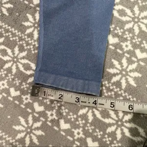 Aerie OFFLINE Seamless‎ High Waisted 7/8 Legging Blue Medium Athleisure Yoga Gym thumbnail 13
