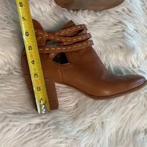 FRYE Bootie’s size 9 color tan/ brown see all photos of the boots thumbnail 11