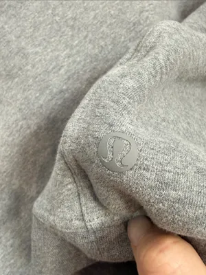 Lululemon women’s all yours hoodie heathered grey size 6 thumbnail 6