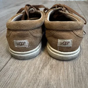 Ugg Suede lace Up Oxford Casual Shoes Women's Size‎ 6 Brown Tan thumbnail 5
