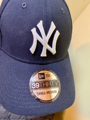 New Era New York Yankees 39THIRTY Navy Blue Stretch Fit Baseball Cap thumbnail 5