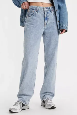 Levi’s Low Pro Straight Women's Jeans Sz 28 90s Retro Grunge Normcore Y2K Baggy thumbnail 1