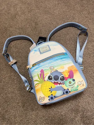 NWT Loungefly Disney Lilo & Stitch with Ducklings Mini Backpack - Exclusive thumbnail 6
