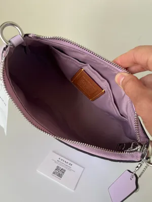 Coach Teri Shoulder Bag In Signature Leather With Heart Charm thumbnail 11