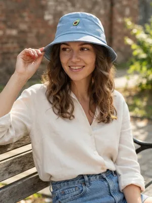 Avocado Blue Bucket Hat thumbnail 1