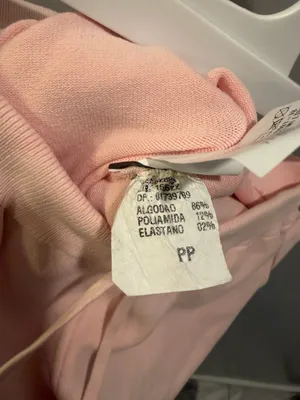Anselmi Drawstring Waist Knit Pants With Italian Hem Light Pink thumbnail 9