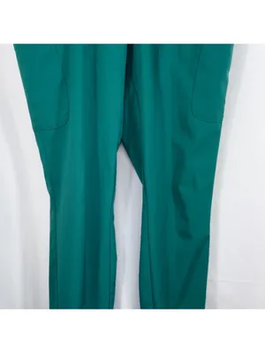 EPIC Scrubs Green Cargo Jogger Pants S/M Stretch thumbnail 3