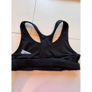 Nike Womens Black Dri-FIT Racerback Sports Bra Size L‎ Athletic Yoga Running thumbnail 3