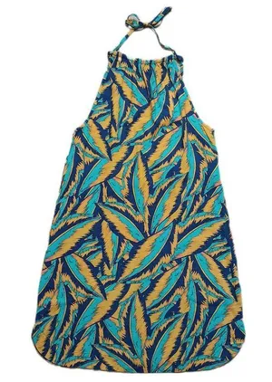 Prana Epicanopy Dress in Tropic Panama Palms Halter Size SMALL NEW thumbnail 3