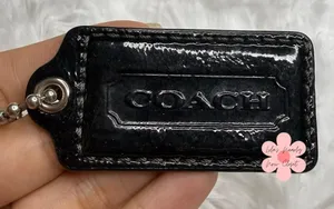 2" COACH Fob Bag Charm Hang tag Hangtag thumbnail 1