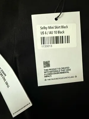 Black Mini Skirt Princess Polly thumbnail 2