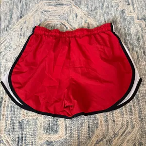 Nike Womens Tempo Running Shorts Red | White | Black Size Small thumbnail 5