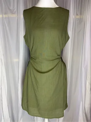 🆕 LILLUSORY Womens Summer Cutout Sleeveless Casual Sexy Mini Dresses Size M thumbnail 2