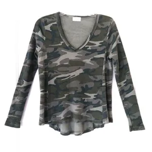 T.la Green Camo Thermal Long Sleeve Shirt thumbnail 3