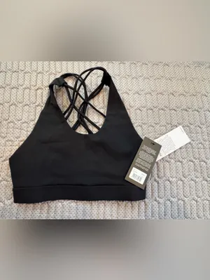 Glyder Black Scoop Neck Sports Bralette thumbnail 4