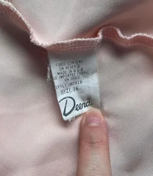 Vintage 80s Pink Satin and Lace Tank thumbnail 5
