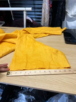 Worthington High Waist Wide Leg Crop Linen Pants M California Gold NWT thumbnail 14