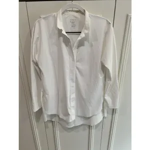 Aday Something Borrowed Boyfriend Tunic Shirt Minimalist Clean Girl Quiet Luxury thumbnail 2