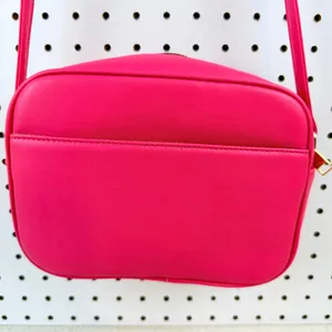 Nicole Miller New York Hot Pink NM Logo Crossbody Camera Bag thumbnail 2