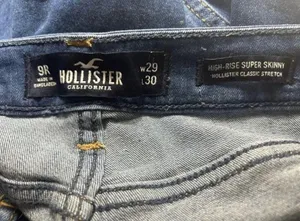 Hollister High-Rise Super Skinny Jeans 9R W29 L30 thumbnail 3