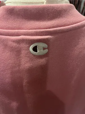 🌸New Champion Pink V-Neck Sweatshirt Size Xs🌸 thumbnail 4