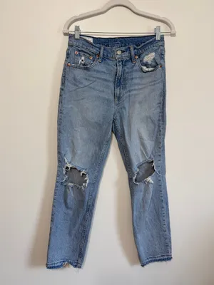 Gap High Rise Cheeky Straight Jean Size 27 28 Or 4-6 thumbnail 2