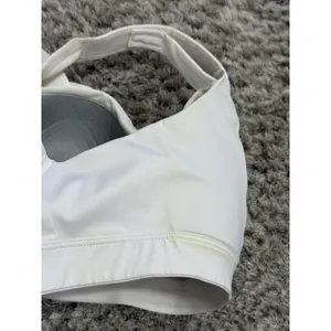 Brooks Sports Bra Women's Size 34F White Running Exercise Training High Support thumbnail 7