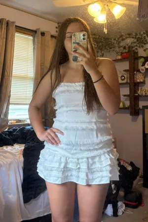 Princess Polly White Dress thumbnail 4