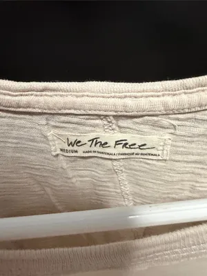 We The Free Cream Relaxed Tee thumbnail 2