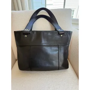 Kate Spade New York Savona Malea Tote Bag Women Black Shoulder Strap Leather thumbnail 2