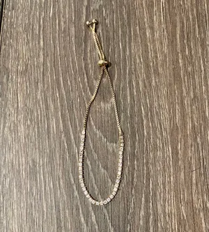 Gold colored Adjustable Bracelet thumbnail 2