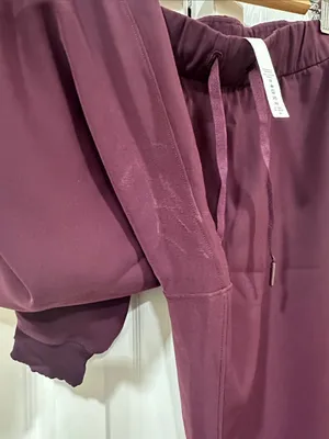 Lululemon Drawstring Jogger Pants - Plum thumbnail 6