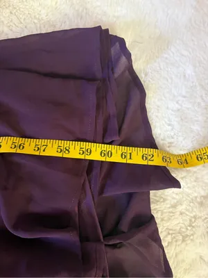 Lulus Soiree Celebration Purple Ruffled Lace-Up Maxi Dress Size XL Formal thumbnail 8