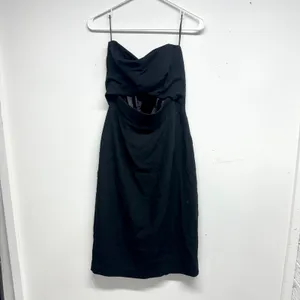 Anthropologie Black Halo‎ Eve Strapless Cutout Mini Dress 10 thumbnail 3