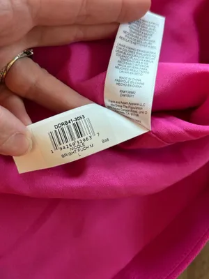 Dress the Population Nicole Floral Tropical Fuchsia Cocktail Dress L thumbnail 13