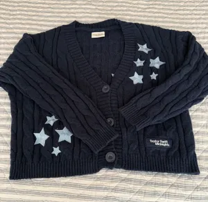 Taylor Swift Navy Cardigan Midnights Eras XS/SM thumbnail 1