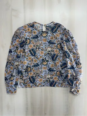ROBERTA ROLLER RABBIT x Tuckernuck Cora floral blouse s work career thumbnail 2