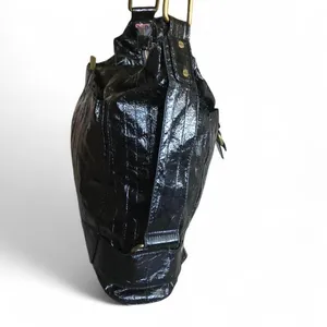 Matt & Nat Black Women's Shoulder Bag - Classic Gloss Finish thumbnail 5