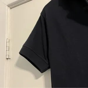 Y2K Navy Blue Golf Polo Shirt with Embroidered Logo women’s medium 2007 vintage thumbnail 4