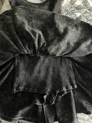 Black Washed Out Mini dress thumbnail 2
