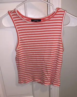 Ribbed Tank Pink Size M thumbnail 1
