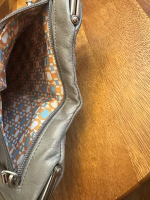 Stunning Hobo International Lauren Clutch Walle GRAY thumbnail 8