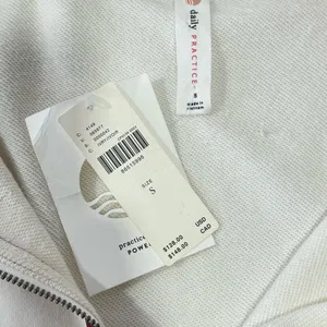 NWT Anthropologie Daily Practice Sporty Colorblock Twofer‎ Mini Dress White Pink thumbnail 8