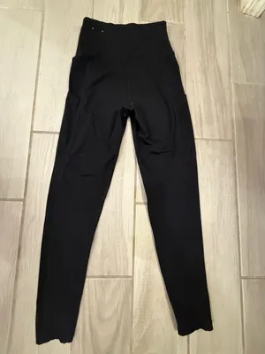 American Eagle Outfitters Black High-Waist Pocket Leggings thumbnail 6