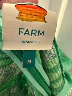 Farm Rio Green Mini Dress thumbnail 4