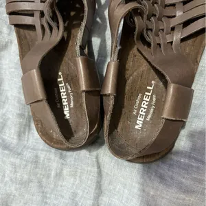 Merrell Falcon Brown Memory Foam Slingback Sandals Size 9 thumbnail 9