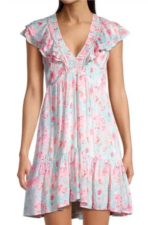 Roller Rabbit Amandine Ondika Floral Minidress thumbnail 1