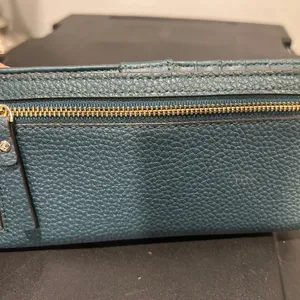 Kate Spade Blue Leather Wallet thumbnail 11