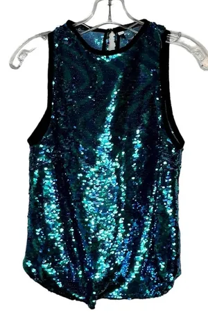 Zara Sequin Top NWT thumbnail 1