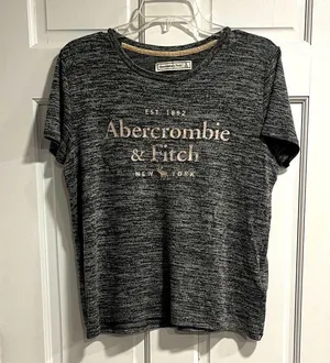 Abercrombie and Fitch Moose Logo T-Shirt Size Small thumbnail 1